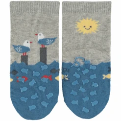 Sterntaler -Sterntaler sterntaler abs krabbelsoeckchen doppelpack moewen robbe hellgrau a409146 1