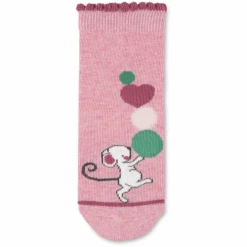Sterntaler ABS-Söckchen Doppelpack Maus Und Herzen Rosa Melange -Sterntaler sterntaler abs soeckchen doppelpack maus und herzen rosa melange a370119 2