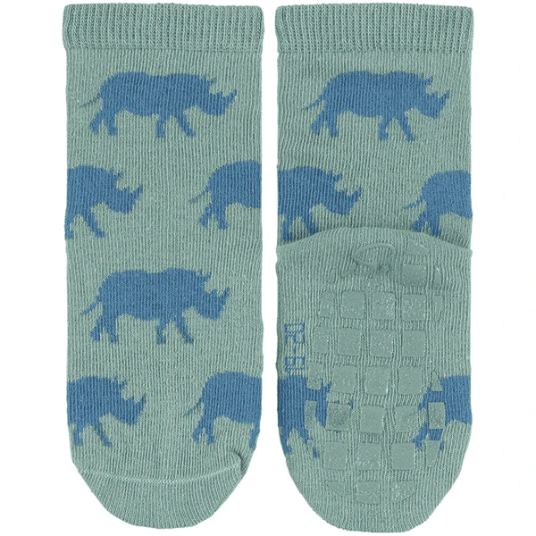 Sterntaler ABS-Söckchen Doppelpack Nashorn/Wal Grün 5 Sterntaler ABS-Söckchen Doppelpack Nashorn/Wal Grün – Bild 3