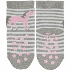 Sterntaler ABS-Söckchen Doppelpack Pferd/ Erdbeere Hellgrau -Sterntaler sterntaler abs soeckchen doppelpack pferd erdbeere hellgrau a409140 4