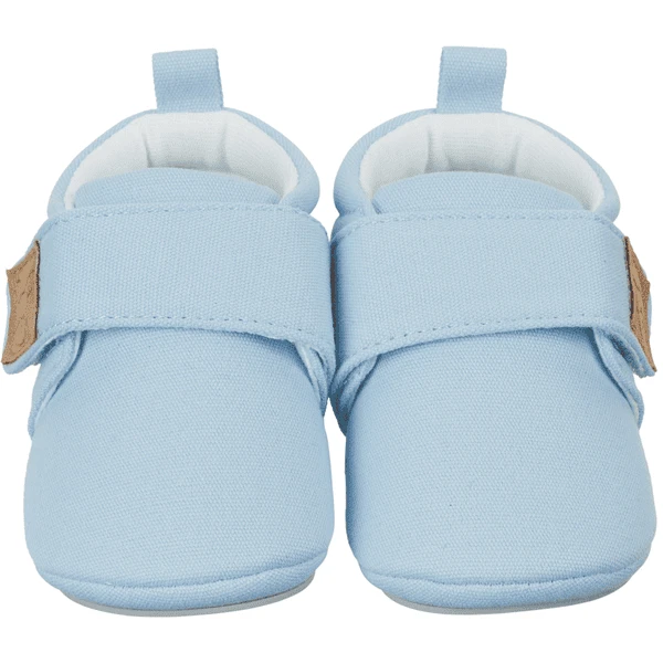 Sterntaler Baby-Krabbelschuh Uni Hellblau 4 Sterntaler Baby-Krabbelschuh Uni Hellblau – Bild 2