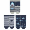Sterntaler Baby-Söckchen 3er-Pack Haie/Ringel Marine -Sterntaler sterntaler baby soeckchen 3er pack haie ringel marine a334802