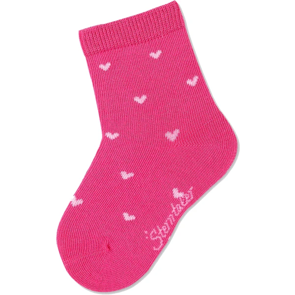 Sterntaler Baby-Söckchen 3er-Pack Herzen/Maus Pink 6 Sterntaler Baby-Söckchen 3er-Pack Herzen/Maus Pink – Bild 4