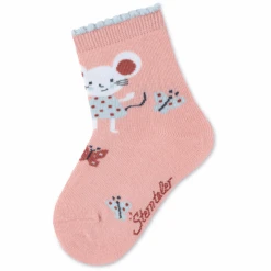 Sterntaler Baby-Söckchen 3er-Pack Herzen/Maus Rosa -Sterntaler sterntaler baby soeckchen 3er pack herzen maus rosa a334851 2