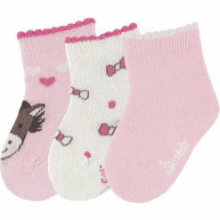 Sterntaler Baby-Söckchen 3er-Pack Pony Rosa -Sterntaler sterntaler baby soeckchen 3er pack pony rosa a370408 2