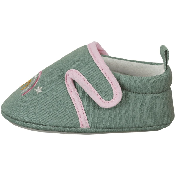 Sterntaler Babykrabbelschuh Wolke Grün 5 Sterntaler Babykrabbelschuh Wolke Grün – Bild 3
