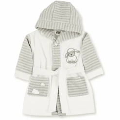 Sterntaler Bademantel Stanley Ecru