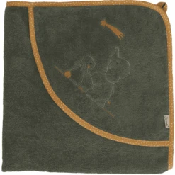 Sterntaler Badetuch 100 X 100 Cm Eddy Dunkelgrün -Sterntaler sterntaler badetuch 100 x 100 cm eddy dunkelgruen a384628 4