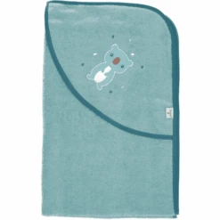 Sterntaler Badetuch Kalla Uni Blau Melange 100 X 100 Cm -Sterntaler sterntaler badetuch kalla uni blau melange 100 x 100 cm a351507 4