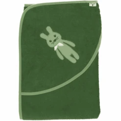 Sterntaler Badetuch Kinni Uni Dunkelgrün 100 X 100 Cm -Sterntaler sterntaler badetuch kinni uni dunkelgruen 100 x 100 cm a351509 1