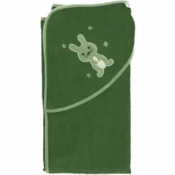 Sterntaler Badetuch Kinni Uni Dunkelgrün 100 X 100 Cm -Sterntaler sterntaler badetuch kinni uni dunkelgruen 100 x 100 cm a351509 2