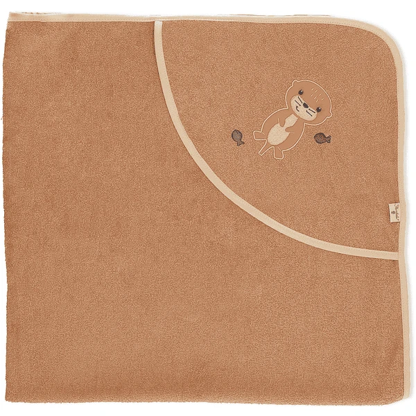 Sterntaler Badetuch Otti Uni Braun 100 X 100 Cm 7 Sterntaler Badetuch Otti Uni Braun 100 X 100 Cm – Bild 5