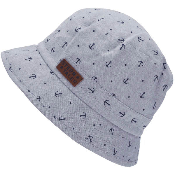 Sterntaler Fischerhut Anker Rauchgrau 5 Sterntaler Fischerhut Anker Rauchgrau – Bild 3