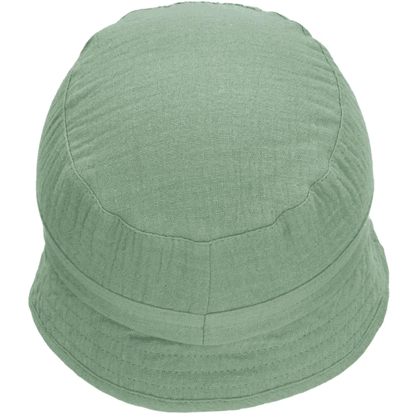 Sterntaler Fischerhut Musselin Dunkelgrün 5 Sterntaler Fischerhut Musselin Dunkelgrün – Bild 3