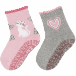 Sterntaler Glitzer Flitzer AIR Doppelpack Katze/Herz Rosa