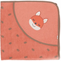 Sterntaler GOTS Kapuzenbadetuch Enna Koralle 80 X 80 Cm -Sterntaler sterntaler gots kapuzenbadetuch enna koralle 80 x 80 cm a351339 3