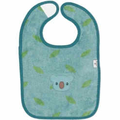 Sterntaler GOTS Klettlätzchen Kalla Blau Melange