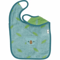 Sterntaler GOTS Klettlätzchen Kalla Blau Melange -Sterntaler sterntaler gots klettlaetzchen kalla blau melange a351315 4