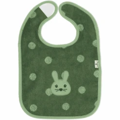 Sterntaler GOTS Klettlätzchen Kinni Dunkelgrün