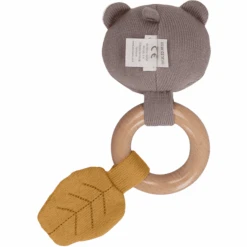 Sterntaler GOTS Strick- Spielfigur Bär Mit Greifring -Sterntaler sterntaler gots strick spielfigur baer mit greifring a378271 2