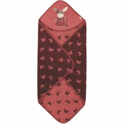 Sterntaler Kapuzenbadetuch Emmily Hellrot 80 X 80 Cm -Sterntaler sterntaler kapuzenbadetuch emmily hellrot 80 x 80 cm a327059 3