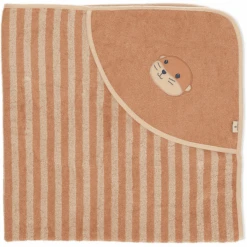 Sterntaler Kapuzenbadetuch Otti Braun 100 X 100 Cm