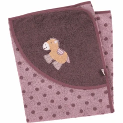 Sterntaler -Sterntaler sterntaler kapuzenbadetuch pauline helllila 80 x 80 cm a301076 1