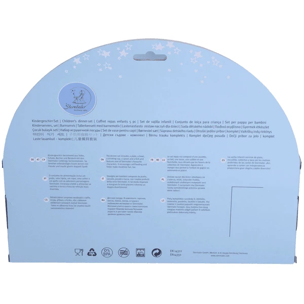 Sterntaler Kindergeschirr-Set Eddy Und Happy 5 Sterntaler Kindergeschirr-Set Eddy Und Happy – Bild 3