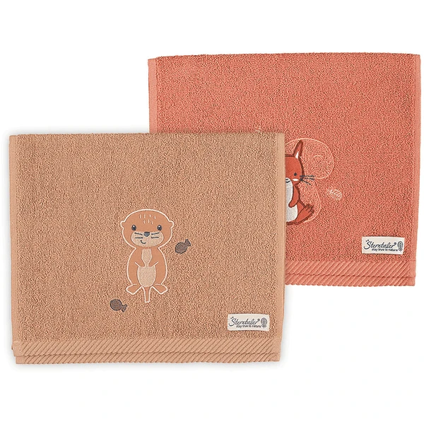 Sterntaler Kinderhandtuch Doppelpack Enna+Otti Koralle 50 X 30 Cm 3 Sterntaler Kinderhandtuch Doppelpack Enna+Otti Koralle 50 X 30 Cm