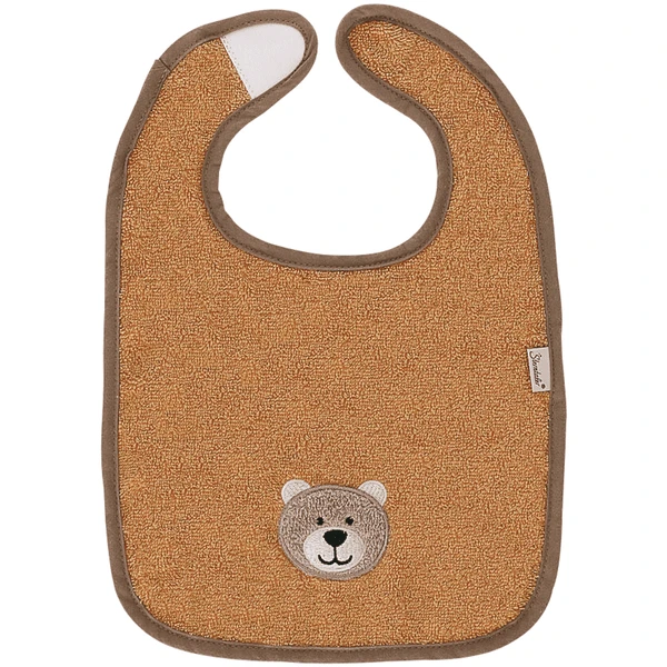 Sterntaler Klettlätzchen Doppelpack Bär Rost 4 Sterntaler Klettlätzchen Doppelpack Bär Rost – Bild 2