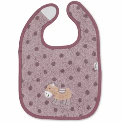 Sterntaler Klettlätzchen Pauline Helllila