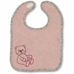 Sterntaler Klettlätzchen Terrybär Baylee Puder Rose