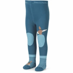 Sterntaler Krabbelstrumpfhose Emmilius Mittelblau