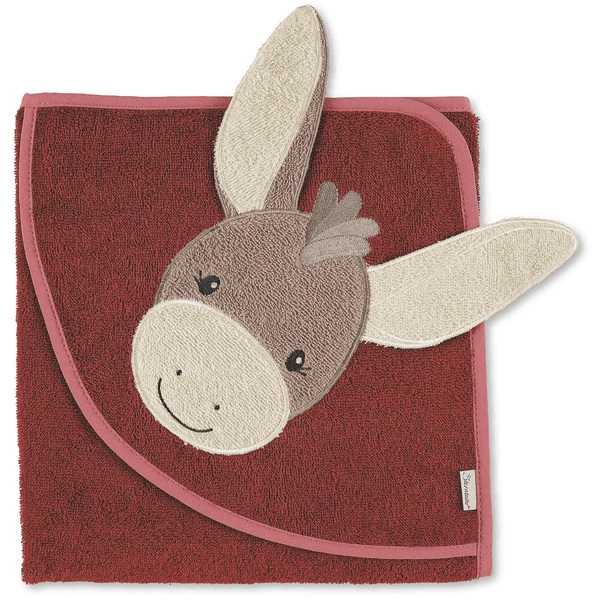 Sterntaler Motiv-Badetuch Emmily Dunkelrot 5 Sterntaler Motiv-Badetuch Emmily Dunkelrot – Bild 3