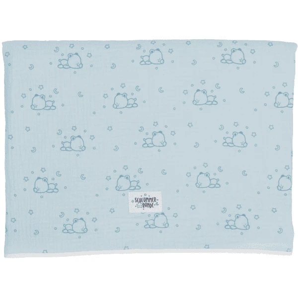 Sterntaler Musselin-Babydecke Kleiner Bär Helltürkis 5 Sterntaler Musselin-Babydecke Kleiner Bär Helltürkis – Bild 3