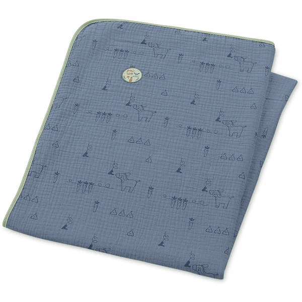 Sterntaler Musselin-Schmusedecke Emmis Garden Himmel 120 X 120 Cm 6 Sterntaler Musselin-Schmusedecke Emmis Garden Himmel 120 X 120 Cm – Bild 4