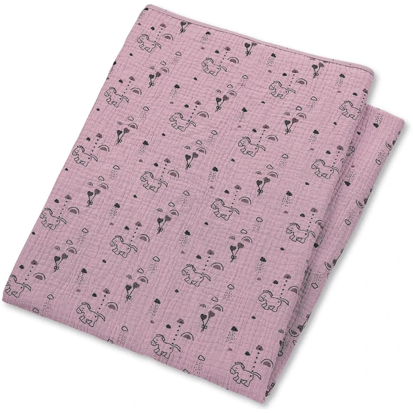 Sterntaler Musselin-Schmusedecke Pauline 120 X 120 Cm 4 Sterntaler Musselin-Schmusedecke Pauline 120 X 120 Cm – Bild 2