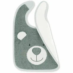 Sterntaler Plastik-Klettlätzchen Ben Mittelgrün