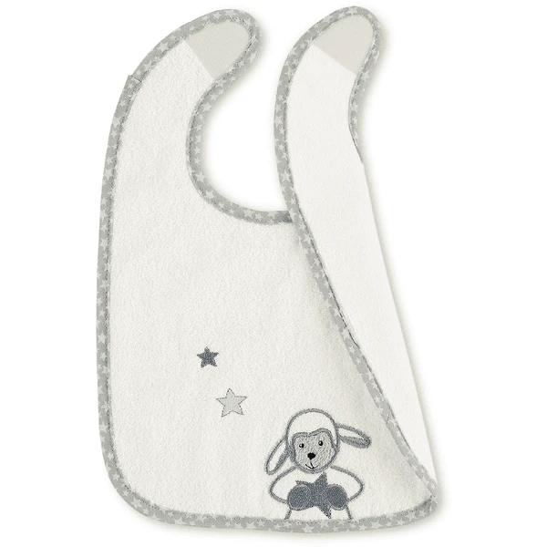 Sterntaler Plastik-Klettlätzchen Stanley Ecru 3 Sterntaler Plastik-Klettlätzchen Stanley Ecru