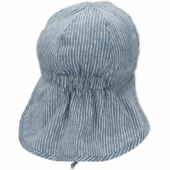 Sterntaler Schirmmütze Mit Nackenschutz Gestreift Mittelblau -Sterntaler sterntaler schirmmuetze mit nackenschutz gestreift mittelblau a342343 3