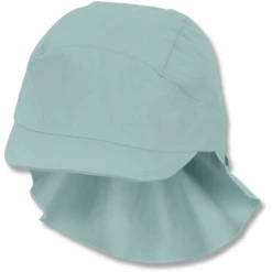 Sterntaler Schirmmütze Mit Nackenschutz Helltürkis