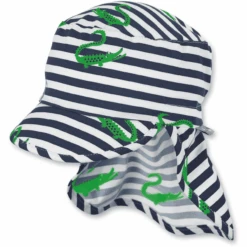 Sterntaler Schirmmütze Mit Nackenschutz Marine