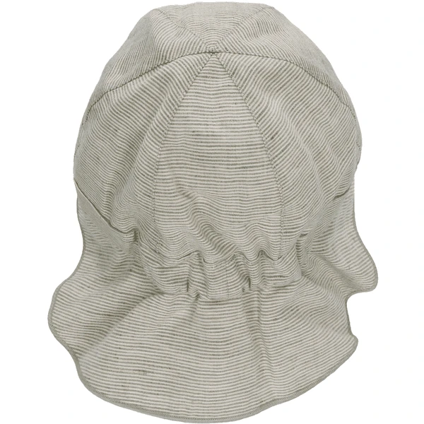 Sterntaler Schirmmütze Mit Nackenschutz Ringel Dunkelgrün 5 Sterntaler Schirmmütze Mit Nackenschutz Ringel Dunkelgrün – Bild 3