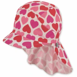 Sterntaler Schirmmütze Mit Nackenschutz Rot