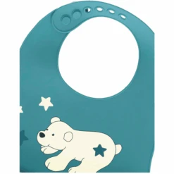 Sterntaler Silikon-Lätzchen Elia Dunkeltürkis -Sterntaler sterntaler silikon laetzchen elia dunkeltuerkis a384505 4