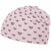 Sterntaler Slouch-Beanie Herzen Rosa