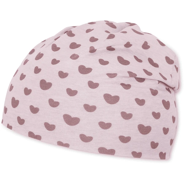 Sterntaler Slouch-Beanie Herzen Rosa 3 Sterntaler Slouch-Beanie Herzen Rosa