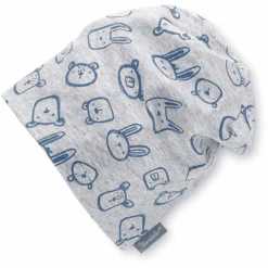 Sterntaler Slouch-Beanie Tiergesichter Silber -Sterntaler sterntaler slouch beanie tiergesichter silber a369634 2