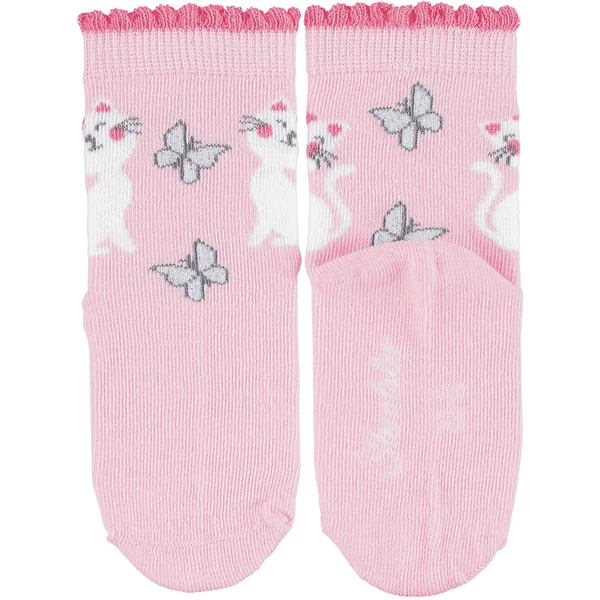 Sterntaler Söckchen 3er-Pack Katzen Rosa 4 Sterntaler Söckchen 3er-Pack Katzen Rosa – Bild 2