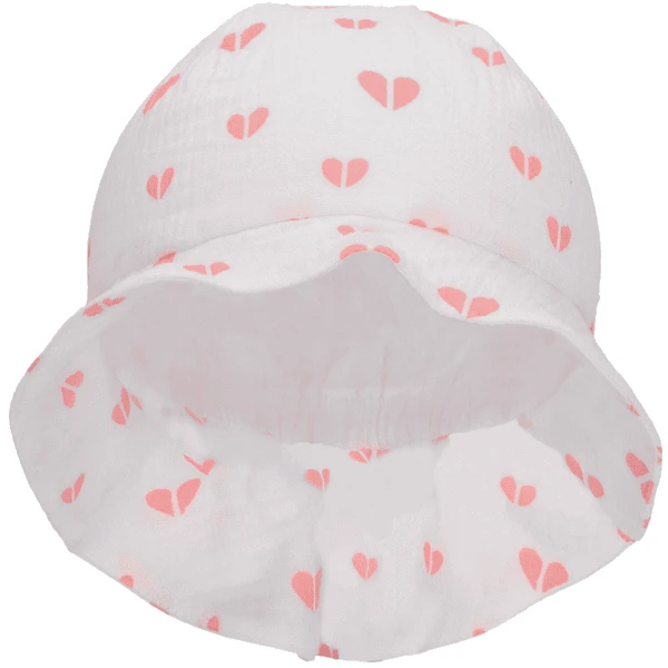 Sterntaler Sonnenhut Herzen Ecru 6 Sterntaler Sonnenhut Herzen Ecru – Bild 4